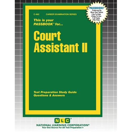 Court Assistant II - Paperback
