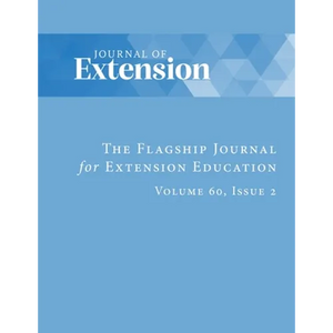 Journal of Extension, vol. 60, no. 2 - Paperback