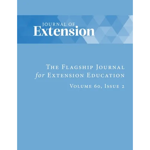 Journal of Extension, vol. 60, no. 2 - Paperback