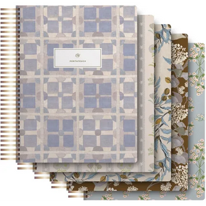 ESV Spiral-Bound Journaling Bible, Five-Volume Set (Hardcover, Cover Artwork by Lulie Wallace) - Hardcover