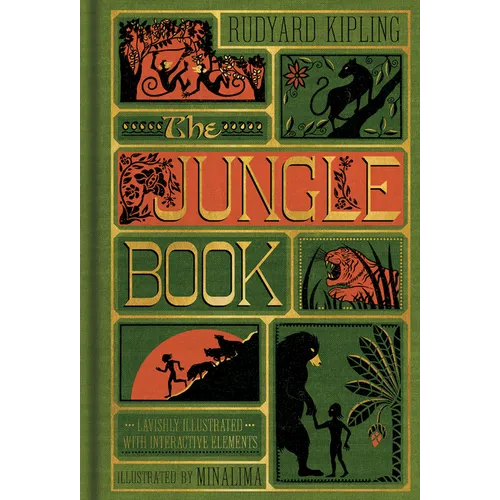 The Jungle Book (Minalima Edition) (Illustrated with Interactive Elements) - Hardcover