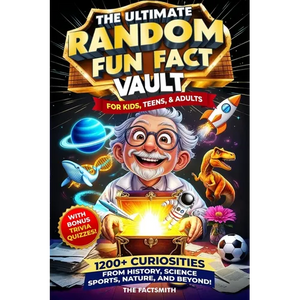 The Ultimate Random Fun Fact Vault: 1200+ Curiosities From History, Science, Sports, Nature, and Beyond! - Paperback