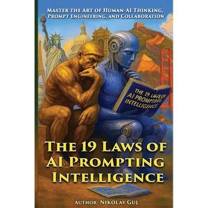 The 19 Laws of AI Prompting Intelligence: Master the Art of Human-AI Thinking, Prompt Engineering, and Collaboration - Paperback