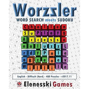 Worzzler (English, Difficult, 400 Puzzles) 2017.11: Word Search meets Sudoku - Paperback