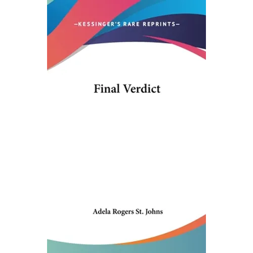 Final Verdict - Hardcover