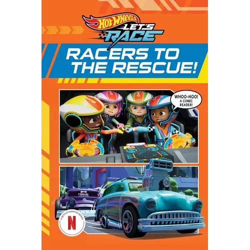 Hot Wheels Let's Race: Racers to the Rescue (Comic Reader) - Paperback