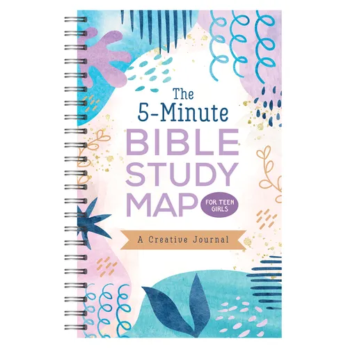 The 5-Minute Bible Study Map for Teen Girls - Spiral