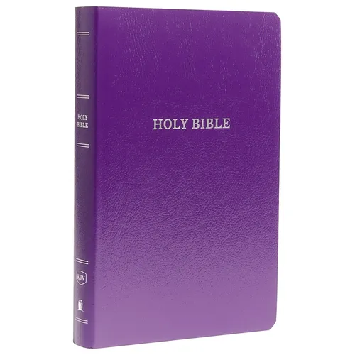 KJV, Gift and Award Bible, Imitation Leather, Purple, Red Letter Edition - Imitation Leather