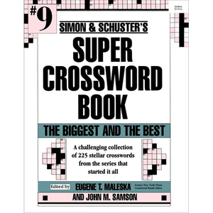 Simon & Schuster's Super Crossword Book - Paperback