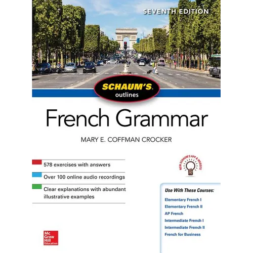 Schaum's Outline of French Grammar, Seventh Edition - Paperback