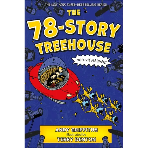The 78-Story Treehouse: Moo-Vie Madness! - Paperback