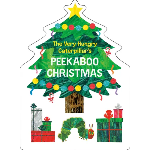 The Very Hungry Caterpillar's Peekaboo Christmas - Board Book