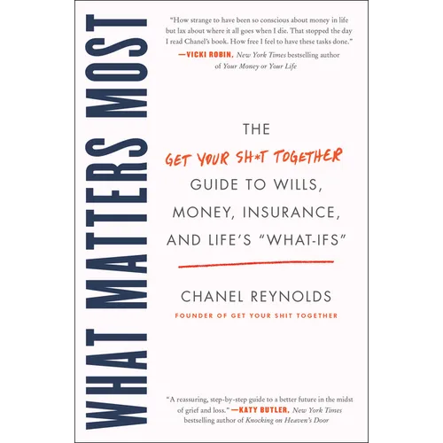 What Matters Most: The Get Your Shit Together Guide to Wills, Money, Insurance, and Life's What-Ifs - Paperback