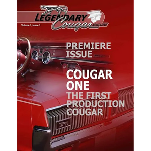 Legendary Cougar Magazine Volume 1 Issue 1: Premiere Issue - Paperback