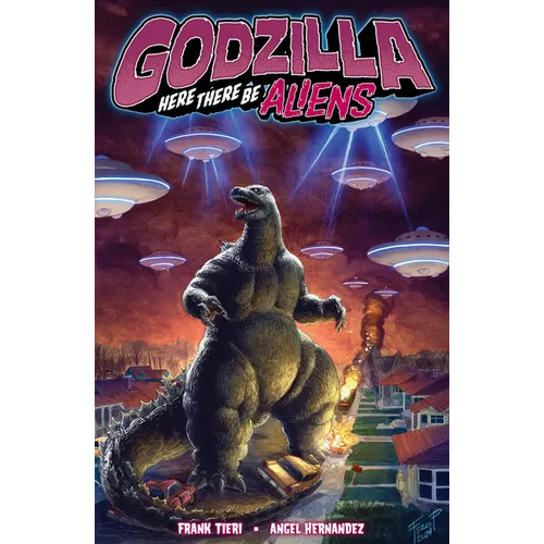 Godzilla: Here There Be Aliens - Paperback
