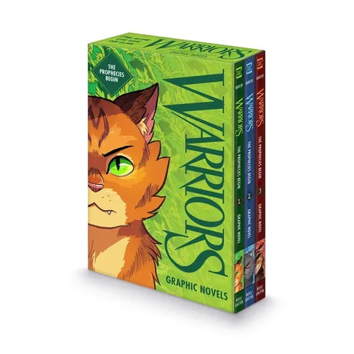 The Warriors Graphic Novel Box Set: The Prophecies Begin: The Complete First Arc, Books #1-#3 - Paperback