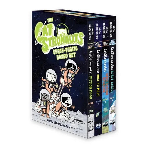 The Catstronauts Space-Tastic Boxed Set (Graphic Novel Boxed Set) - Paperback