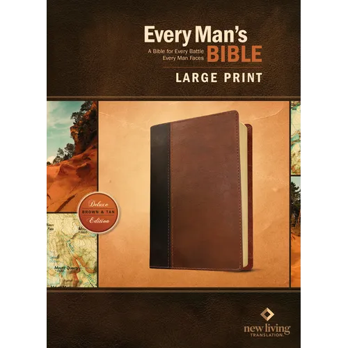 Every Man's Bible-NLT-Large Print - Imitation Leather