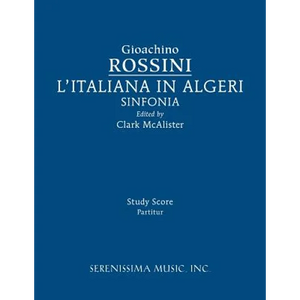 L'Italiana in Algeri Sinfonia: Study score - Paperback