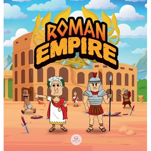 Roman Empire for Kids: The history from the founding of Ancient Rome to the fall of the Roman Empire - Hardcover