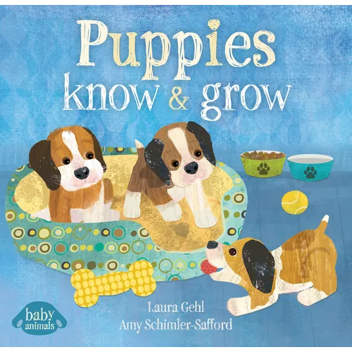 Puppies Know & Grow - Board Book