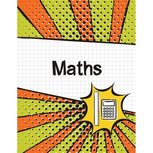 Maths Graph Paper Notebook: (Large, 8.5"x11") 100 Pages, 4 Squares per Inch, Math Graph Paper Composition Notebook for Students - Paperback