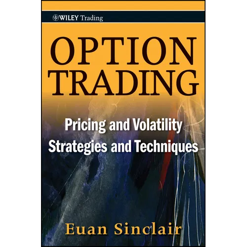 Option Trading: Pricing and Volatility Strategies and Techniques - Hardcover