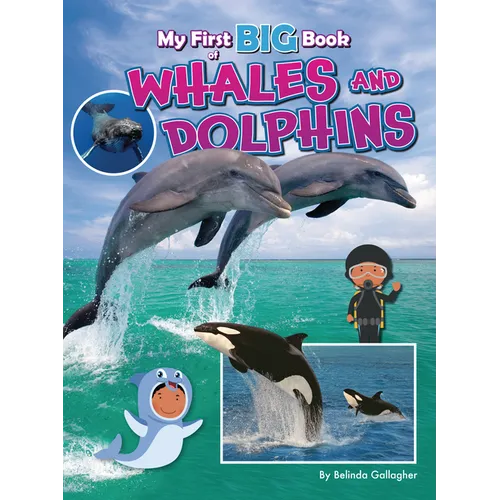 My First Big Book of Whales and Dolphins - Library Binding