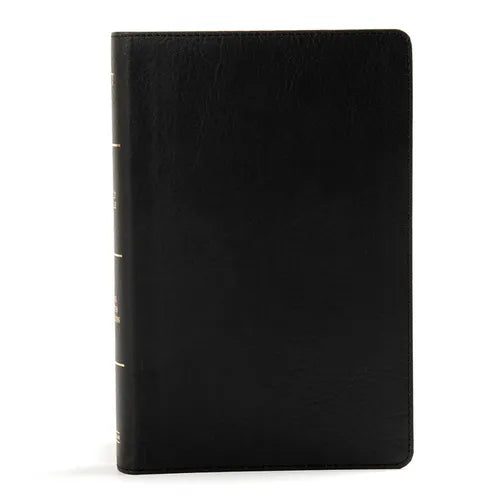 KJV Large Print Personal Size Reference Bible, Black Leathertouch Indexed - Imitation Leather