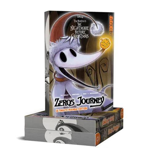 Disney Tim Burton's the Nightmare Before Christmas: Zero's Journey (Ultimate Manga Edition with Sprayed Edges) - Paperback