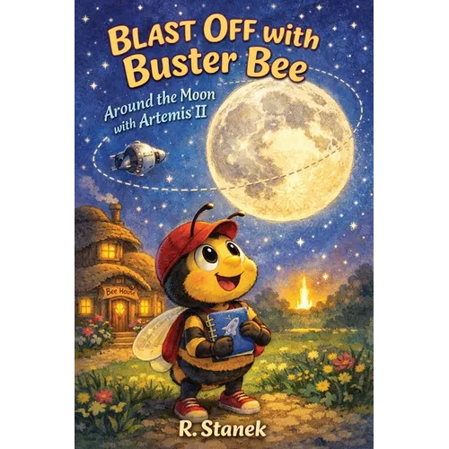 Blast Off With Buster Bee Around the Moon with Artemis II: A Bugville Critters Picture Book About Curiosity, Teamwork, and a Real Journey Around the M - Paperback