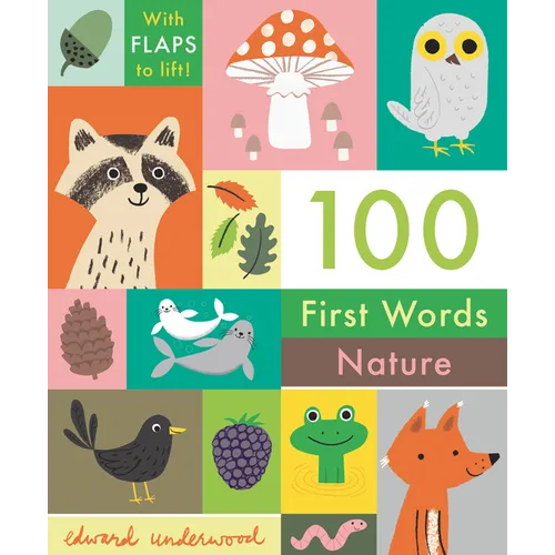 100 First Words: Nature: With Flaps to Lift - Board Book