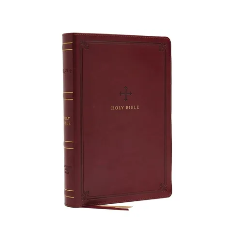 Nrsv, Catholic Bible, Standard Large Print, Leathersoft, Red, Comfort Print: Holy Bible - Imitation Leather