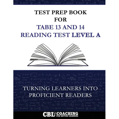 Test Prep Book for TABE 13 and 14 Reading Test Level A - Paperback
