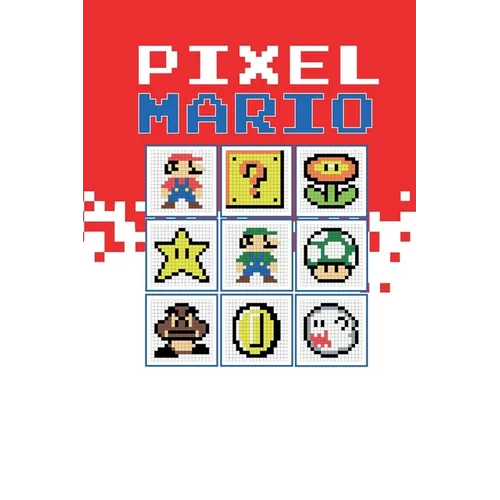 Pixel Mario - Paperback