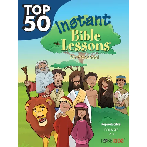 Top 50 Instant Bible Lessons for Preschoolers - Paperback