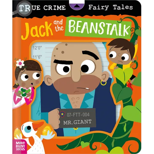 True Crime Fairy Tales Jack and the Beanstalk - Board Book