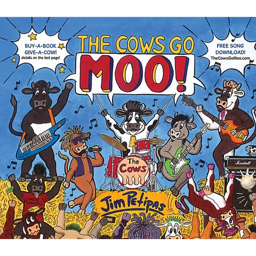 The Cows Go Moo! - Hardcover