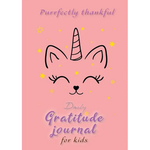 Purrfectly Thankful! Daily Gratitude Journal for Kids (A5 - 5.8 x 8.3 inch) - Paperback