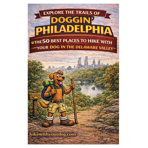 Doggin' Philadelphia: The 50 Best Places To Hike With Your Dog In The Delaware Valley - Paperback