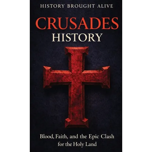 Crusades History: Blood, Faith, and the Epic Clash for the Holy Land - Hardcover