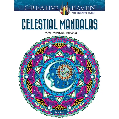 Creative Haven Celestial Mandalas Coloring Book - Paperback