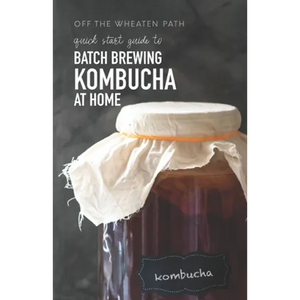 A Quick Start Guide to Batch Brewing Kombucha at Home - Paperback