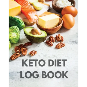 Keto Diet Log Book: Ketogenic Diet Planner, Weight Loss Food Tracker Notebook, 90 Day Macros Counter, Low Carb, Keto Journal - Paperback