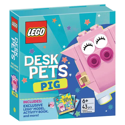 Lego(r) Books. Desk Pets: Pig - Hardcover
