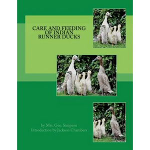 Care and Feeding of Indian Runner Ducks - Paperback