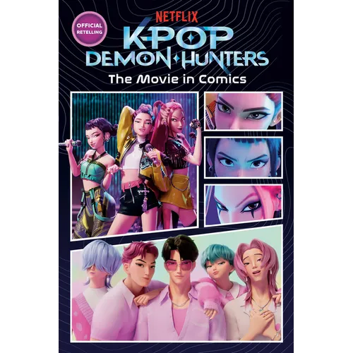 Kpop Demon Hunters: The Movie in Comics: The Official Retelling in Comic Form - Paperback
