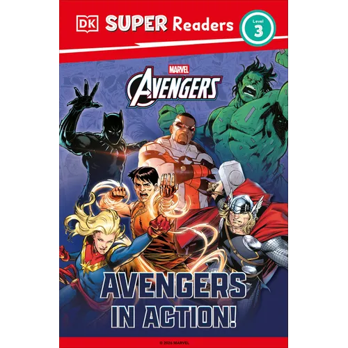 DK Super Readers Level 3 Marvel Avengers in Action - Paperback