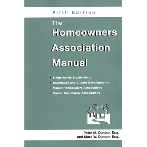The Homeowners Association Manual - Paperback
