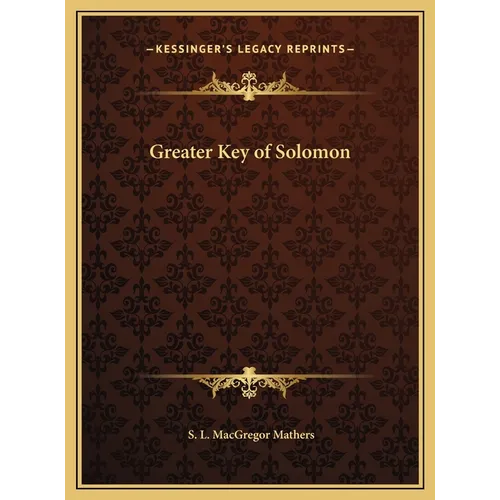 Greater Key of Solomon - Hardcover
